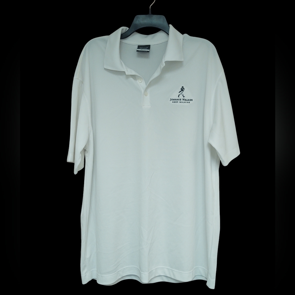 EUC Nike Golf White Polo Shirt Size XL